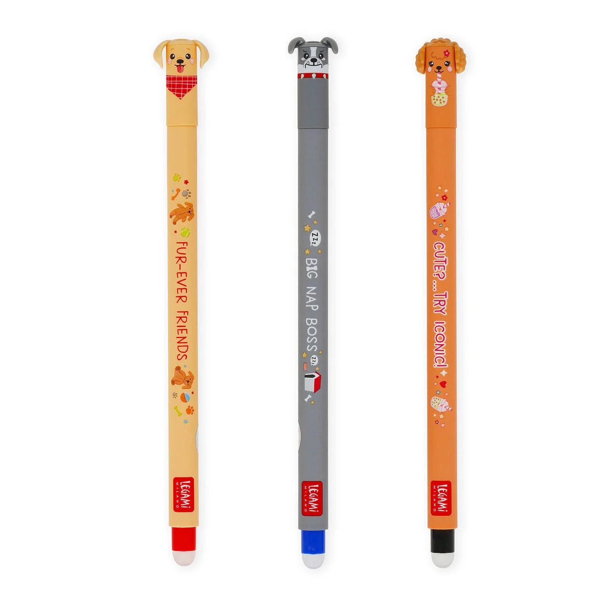 Legami - Erasable Gel Pen | Fur-Ever Friends - Statonary & Office - DANSKshop.com