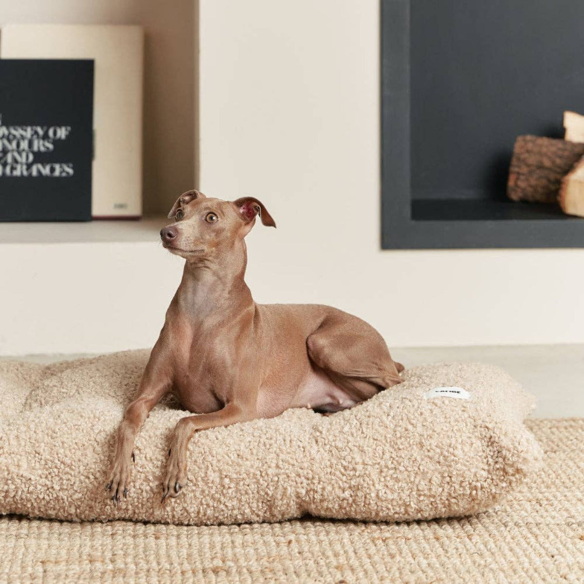 Dog Bed Beige