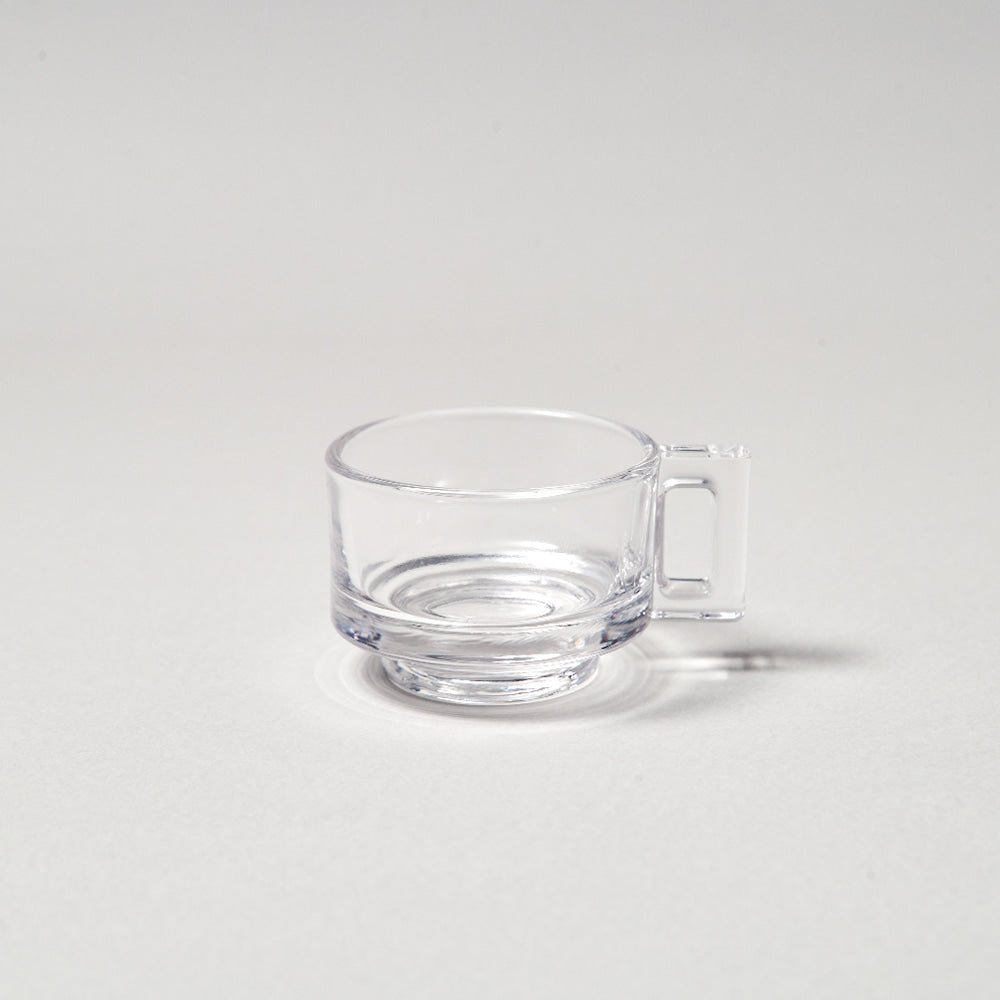 Arno Glass - Glass Espresso Cup w. Saucer - Tableware - DANSKshop.com