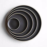 Plate // Black - DANSKmadeforrooms_Kitchenware