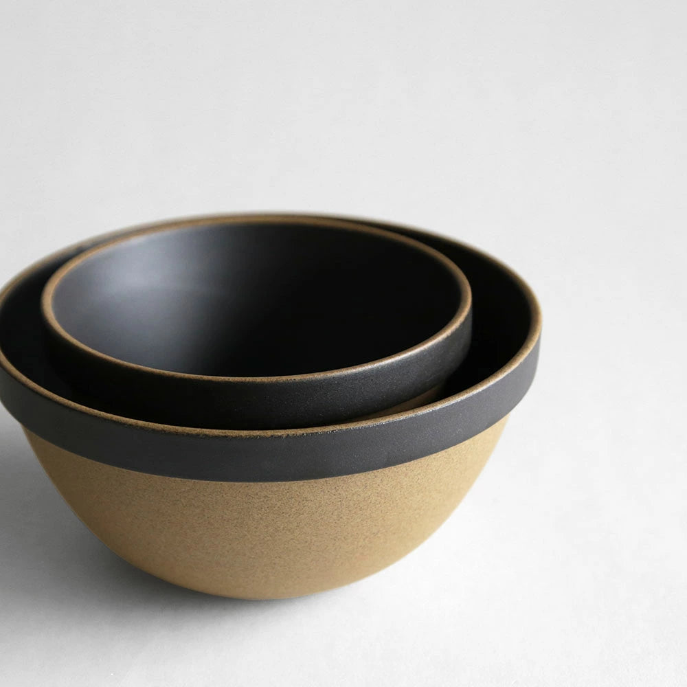 Deep Round Bowl | Black