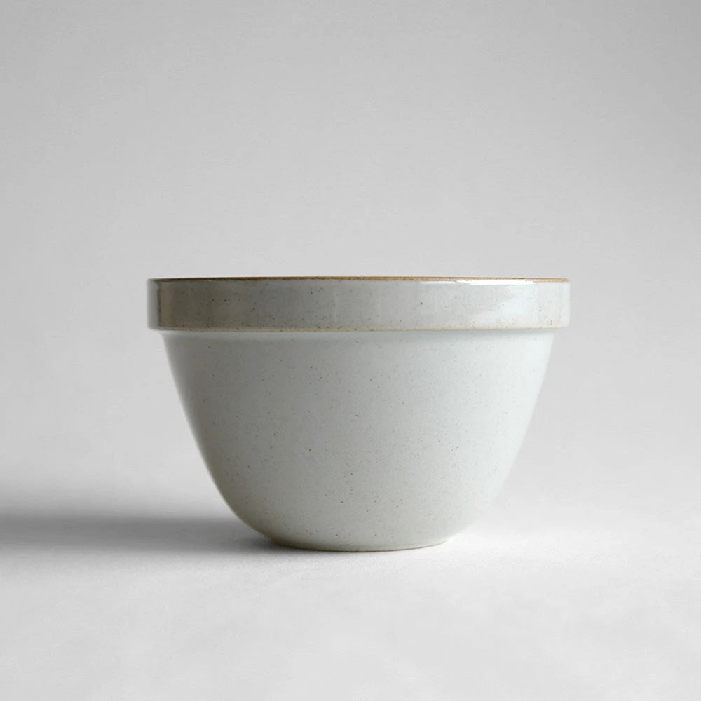 Deep Round Bowl | Gloss Gray