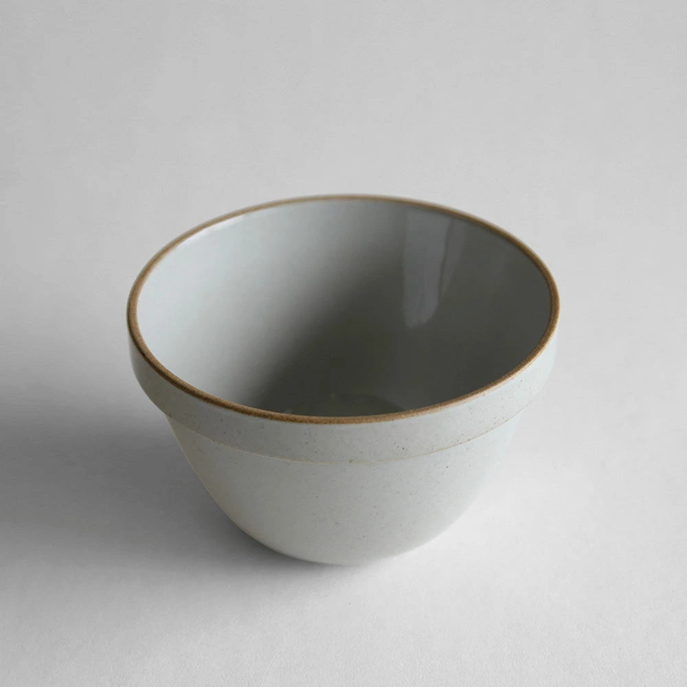 Deep Round Bowl | Gloss Gray