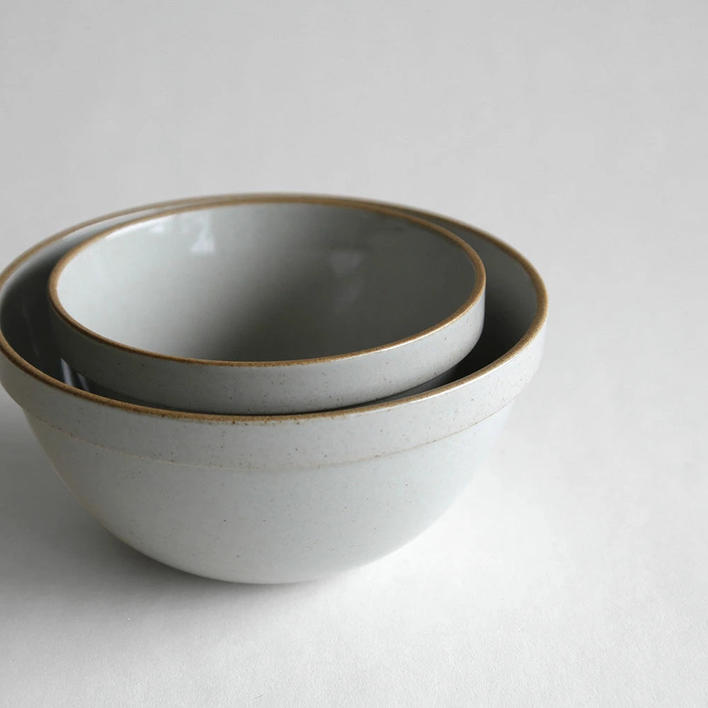 Deep Round Bowl | Gloss Gray
