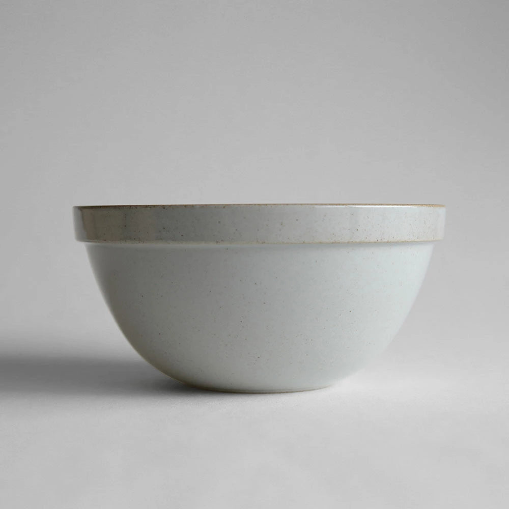 Deep Round Bowl | Gloss Gray