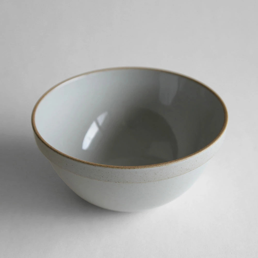 Deep Round Bowl | Gloss Gray