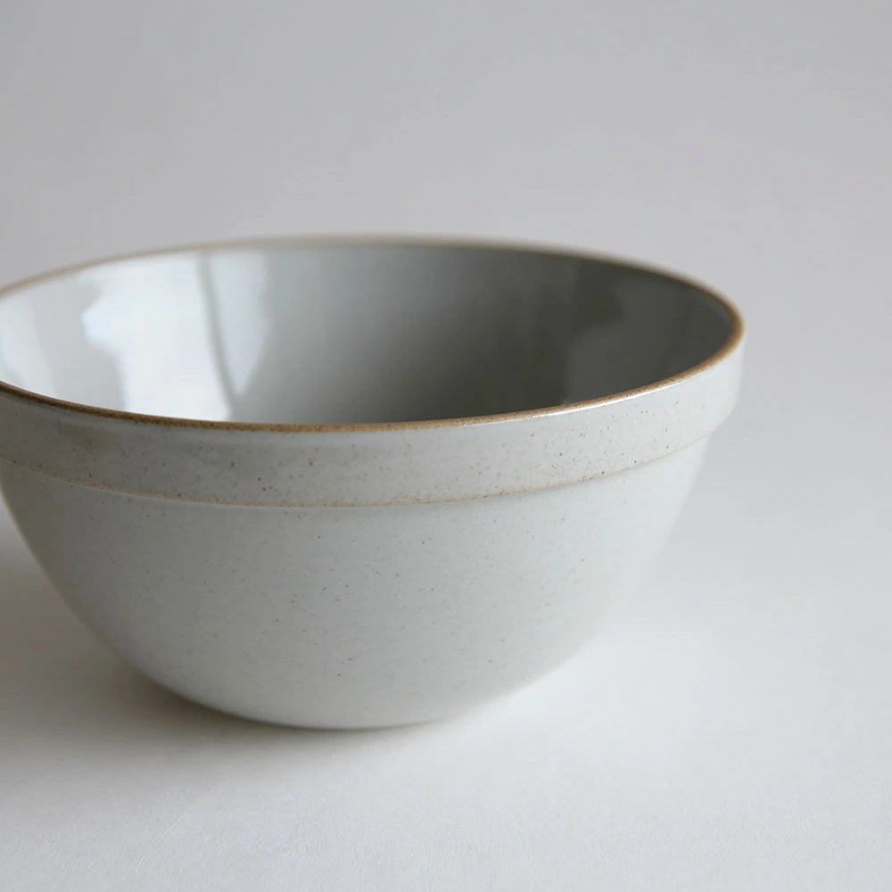 Deep Round Bowl | Gloss Gray