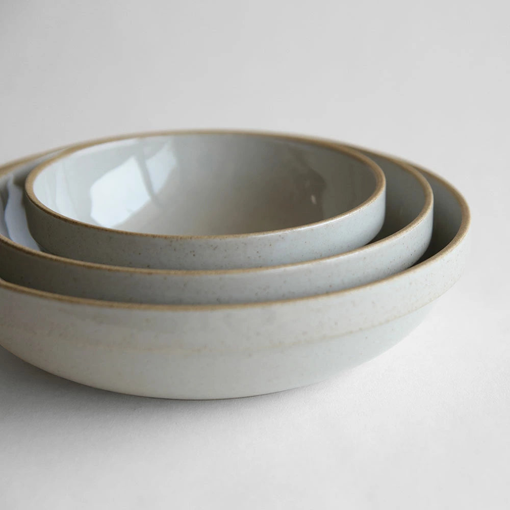 Low Round Bowl | Gloss Gray