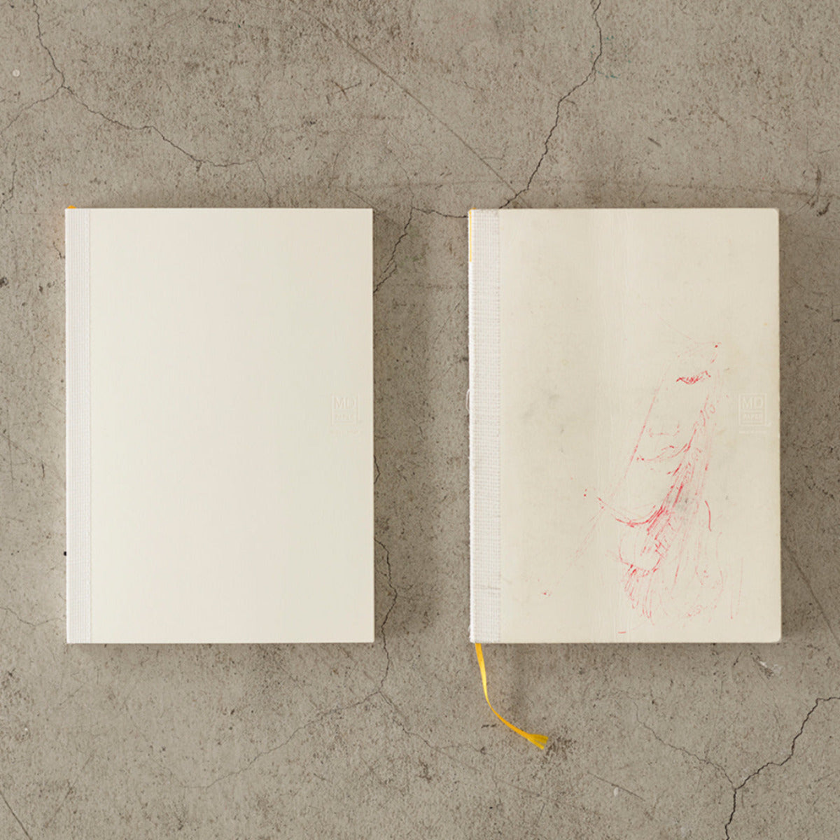 Blank MD Notebook // Four Sizes