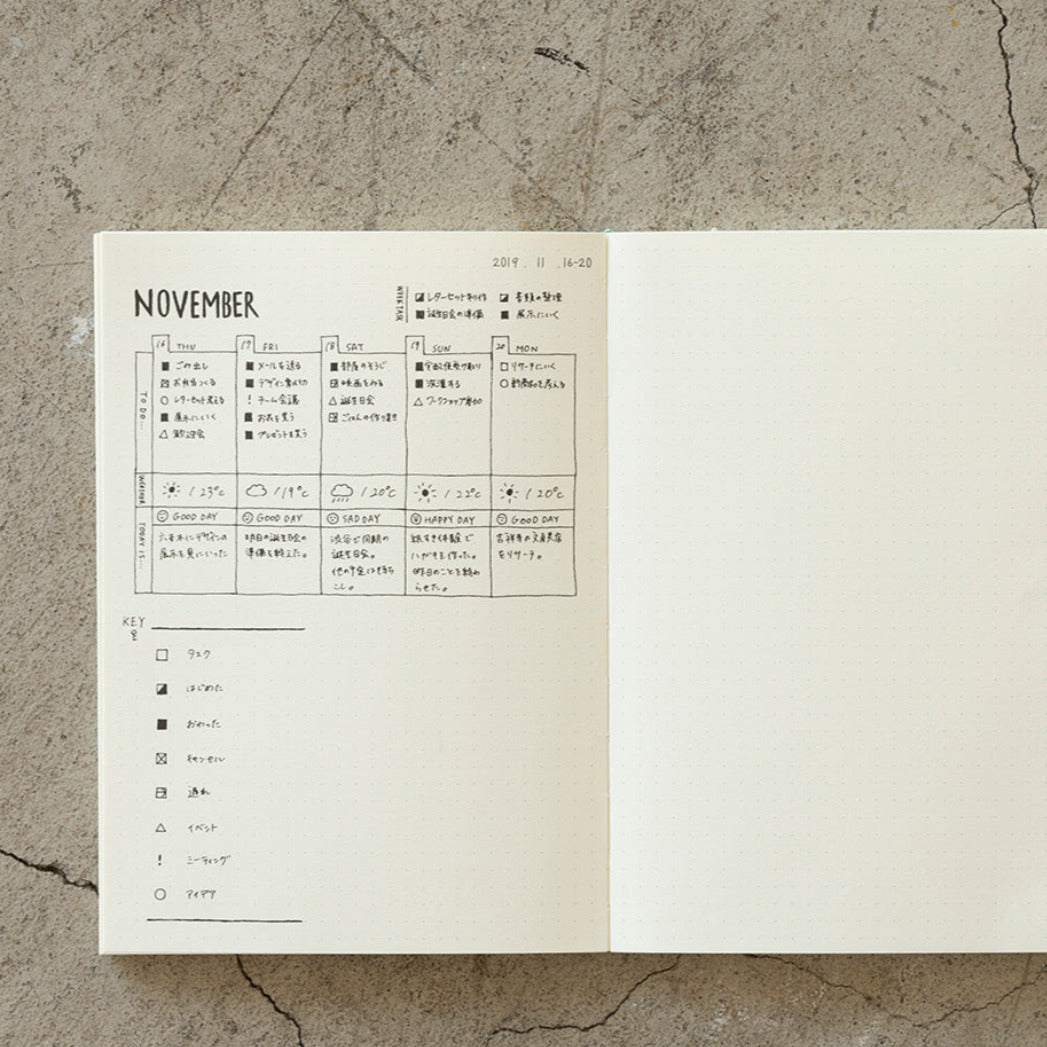 Dot Grid MD Notebook Journal