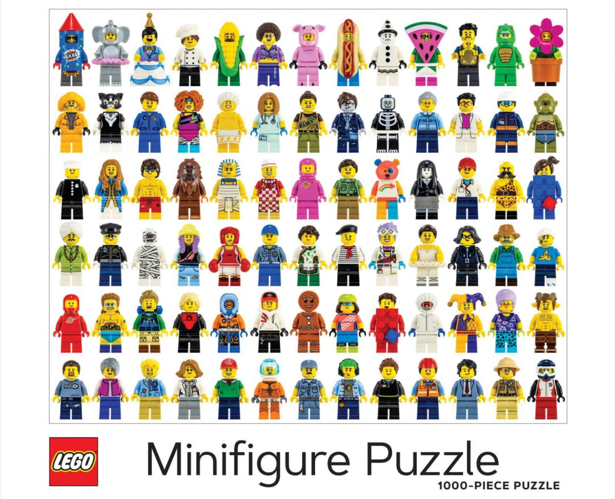 New Mags - Minifigure 1000 Piece Puzzle - Kids - DANSKshop.com
