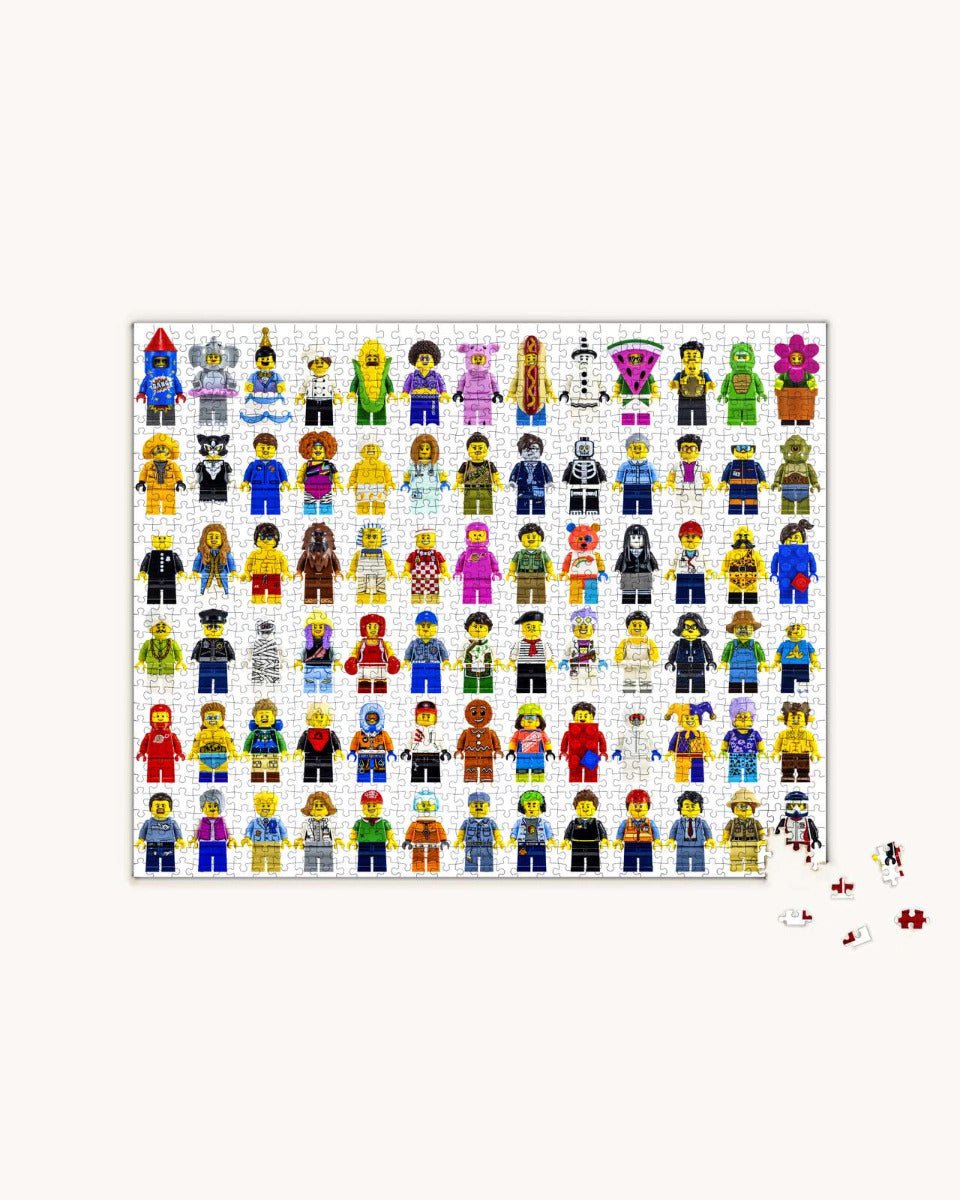 New Mags - Minifigure 1000 Piece Puzzle - Kids - DANSKshop.com