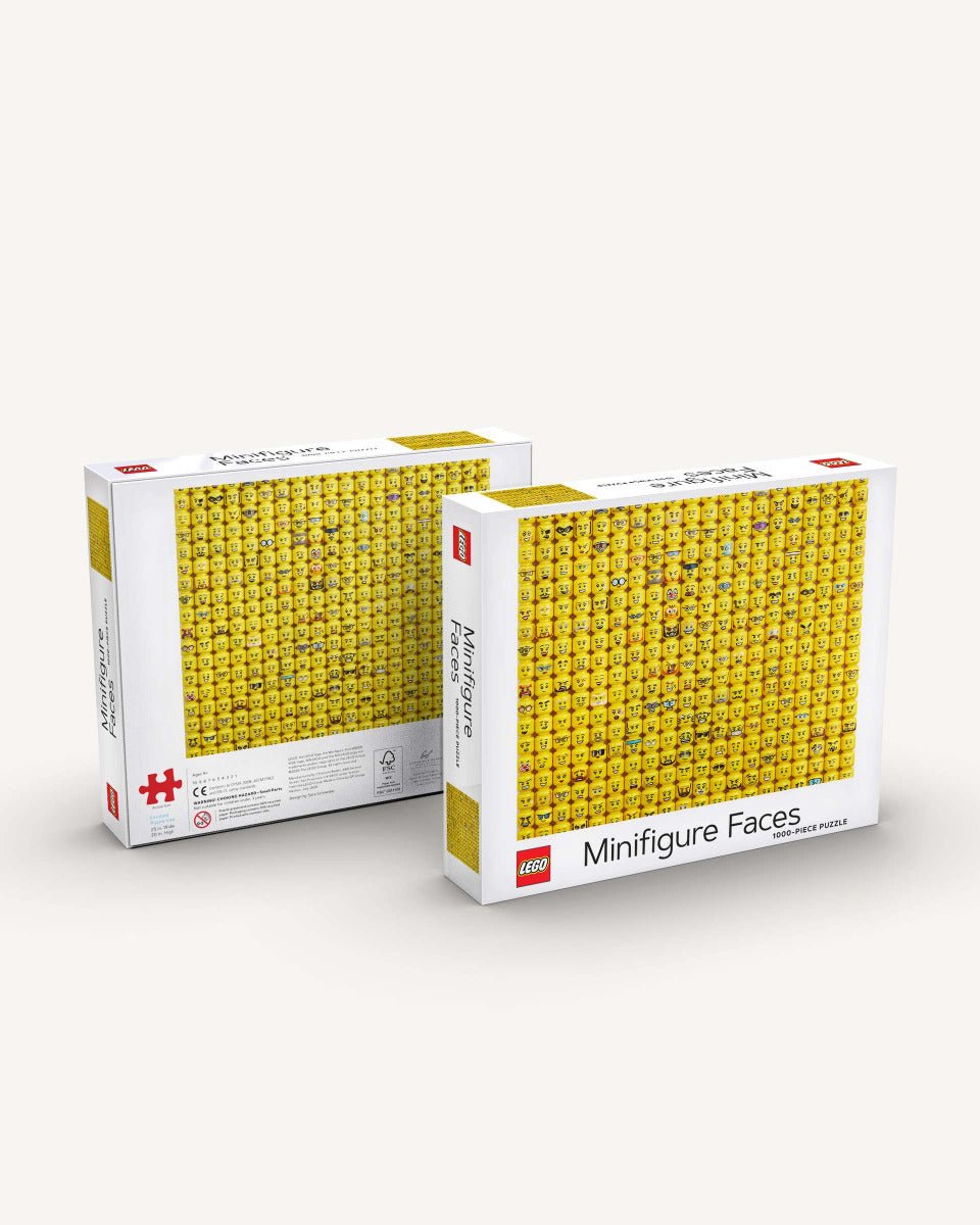 New Mags - Minifigure Faces 1000 Piece Puzzle - Kids - DANSKshop.com