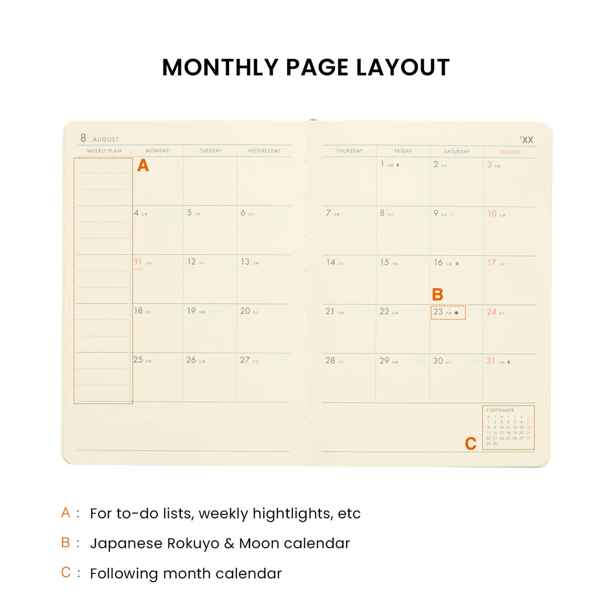 2027 Weekly Planner Diary