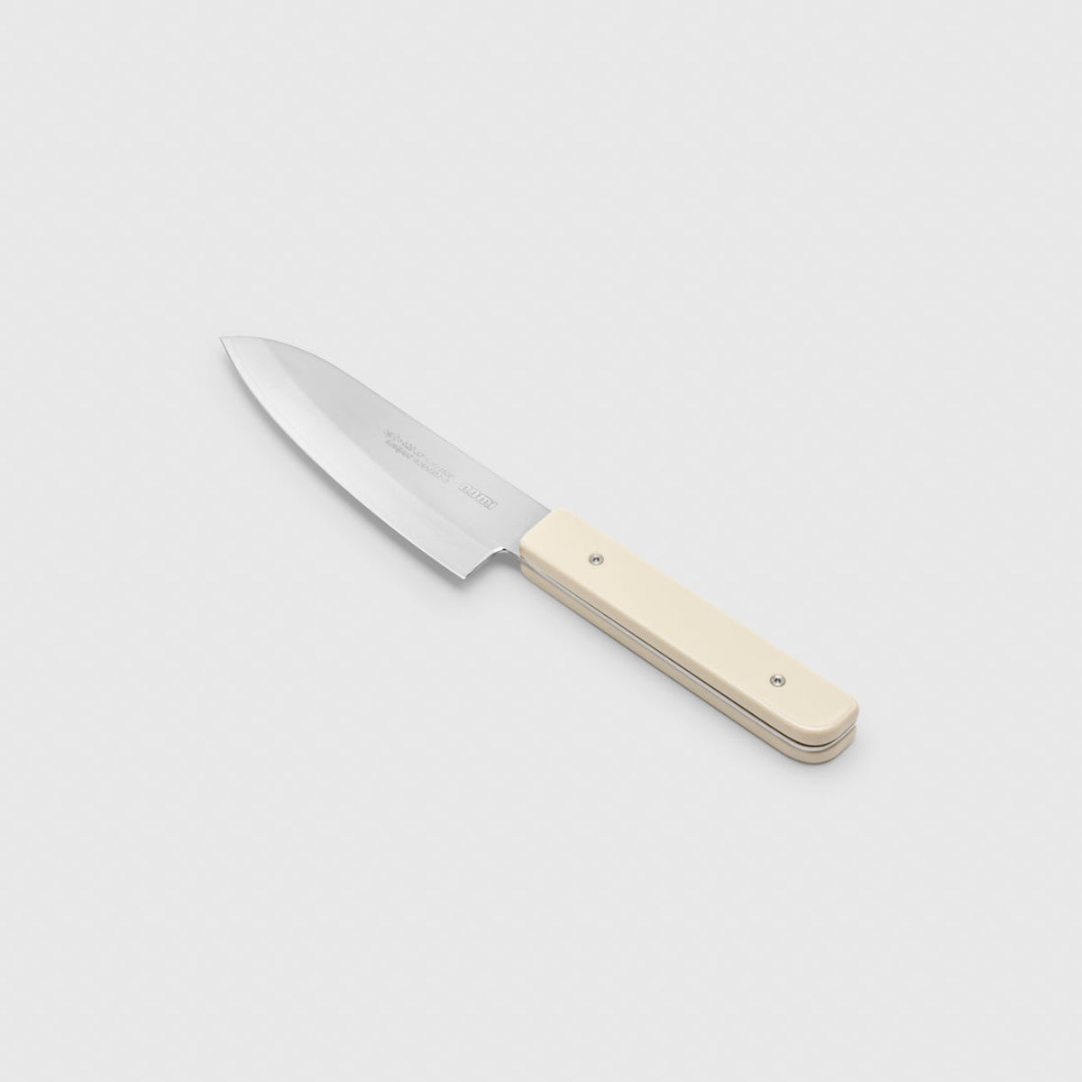 Baby Santoku Kniv | Eggshell