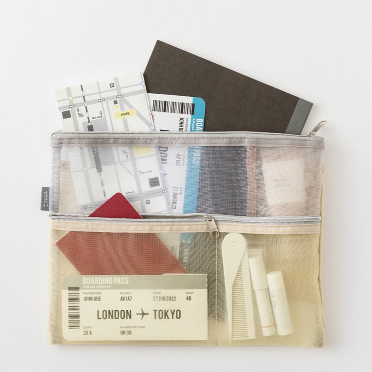 Midori - Pen & Tool Pouch [B5] Mesh - Statonary & Office - DANSKshop.com