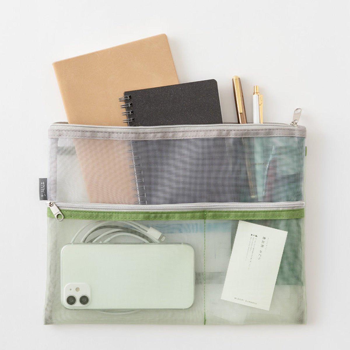 Midori - Pen & Tool Pouch [B5] Mesh - Statonary & Office - DANSKshop.com