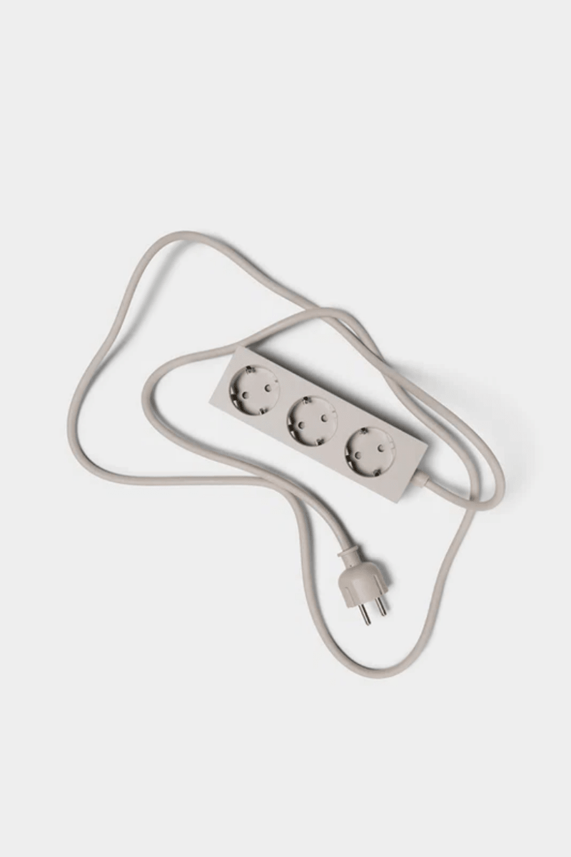 Pedestal - Power Bar 2 m - Socket - DANSKshop.com