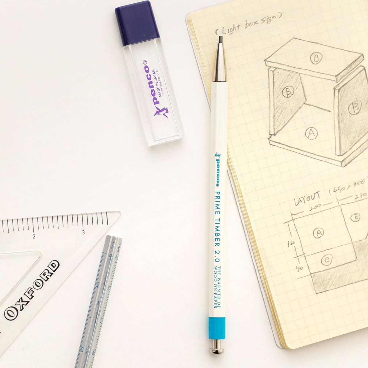 Penco - Prime Timber Pencil 2.0 - Statonary & Office - DANSKshop.com