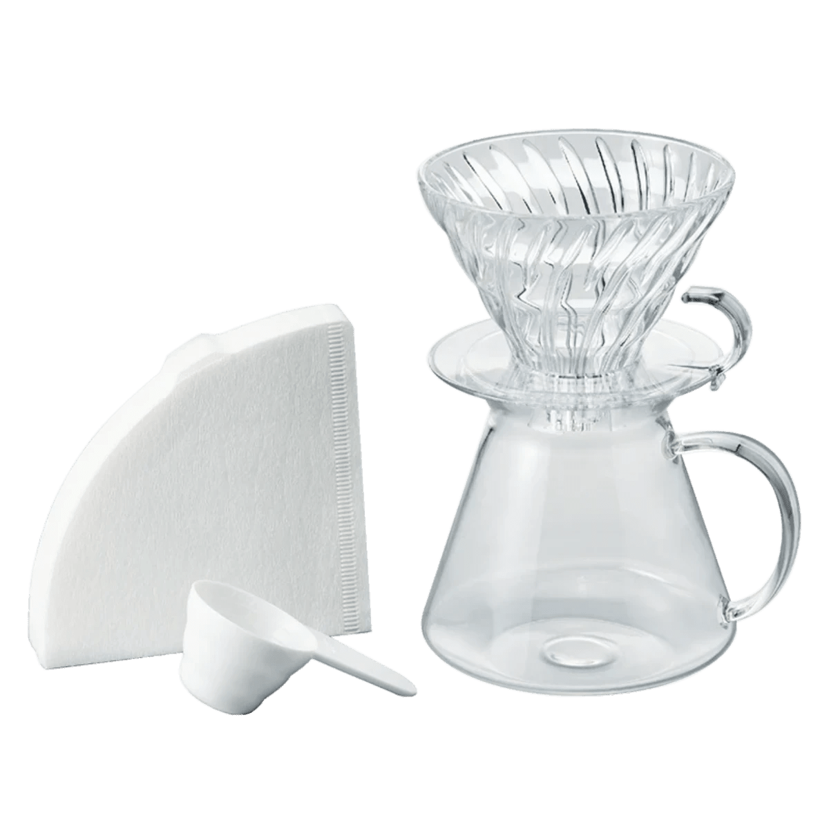 Hario - Simply HARIO V60 Glass Brewing Kit - Kitchenware - DANSKshop.com