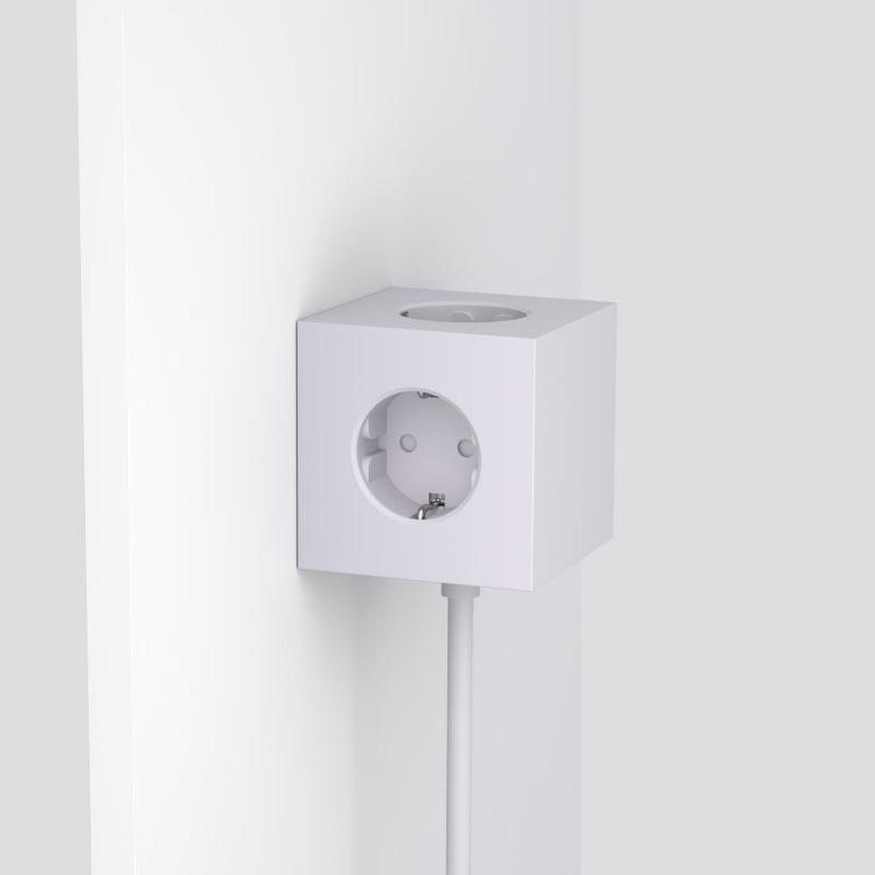 Avolt - Square 1 USB-C | Gotland Grey - Socket - DANSKshop.com