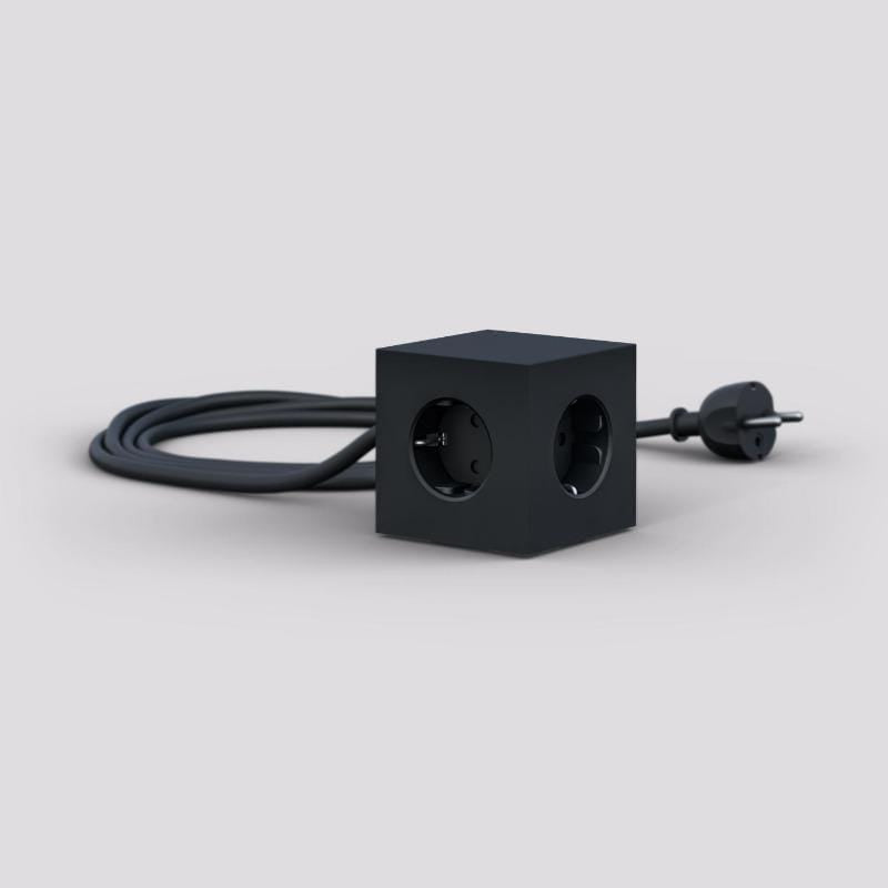 Avolt - Square 1 USB-C | Stockholm Black - Socket - DANSKshop.com