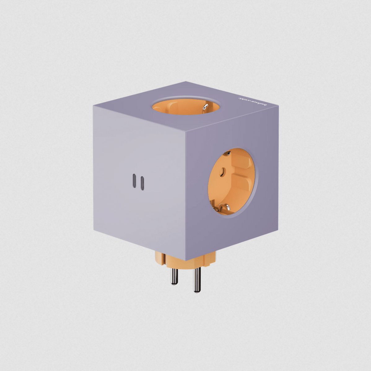 Avolt - Square 2 USB | Bauhaus-Archiv Lavender Glow - Socket - DANSKshop.com