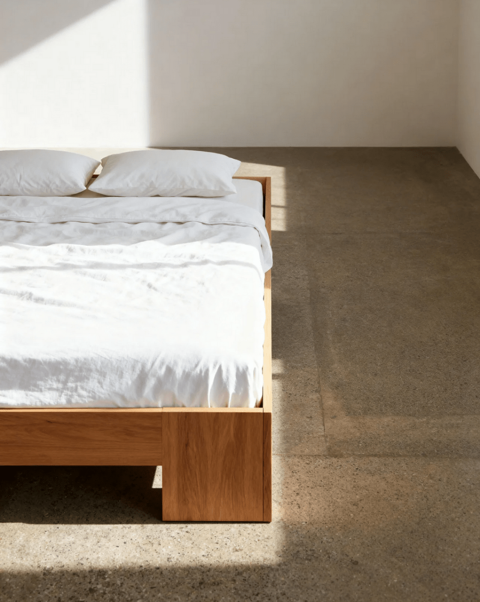 Dialekt - Tunnel Bed Frame | Oak - Bed Frame - DANSKshop.com