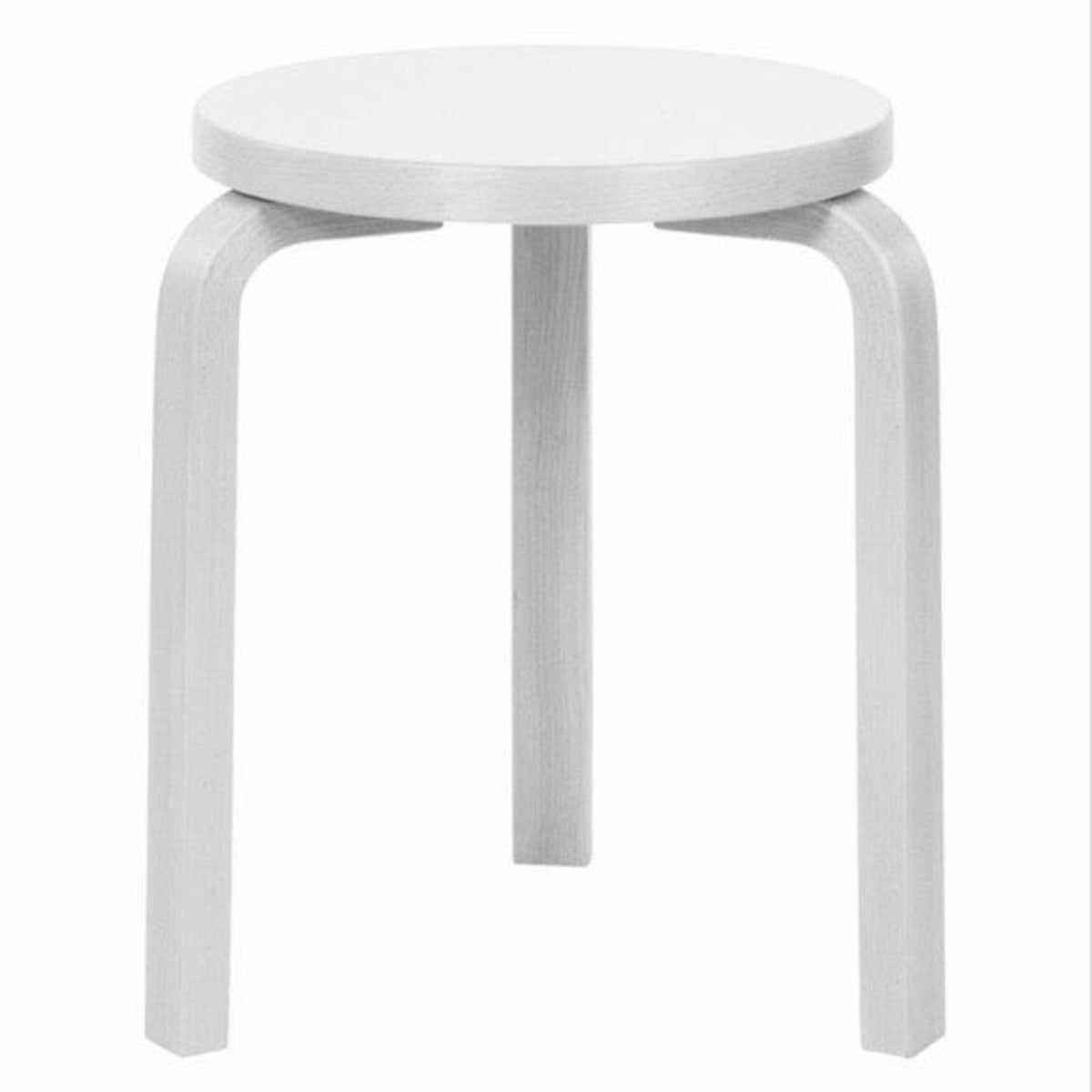 Aalto Stool 60 | White Laminate – DANSKshop.com