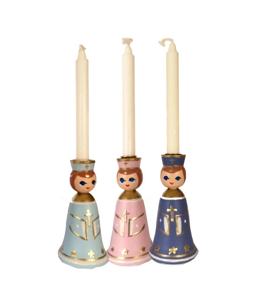 Anne Beate Design - Angel Candle Holder // Set of 3 - Ornaments - DANSKmadeforrooms