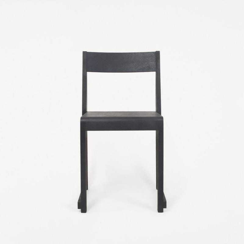 FRAMA - Chair 01 // Black Wood - Chair - DANSKmadeforrooms
