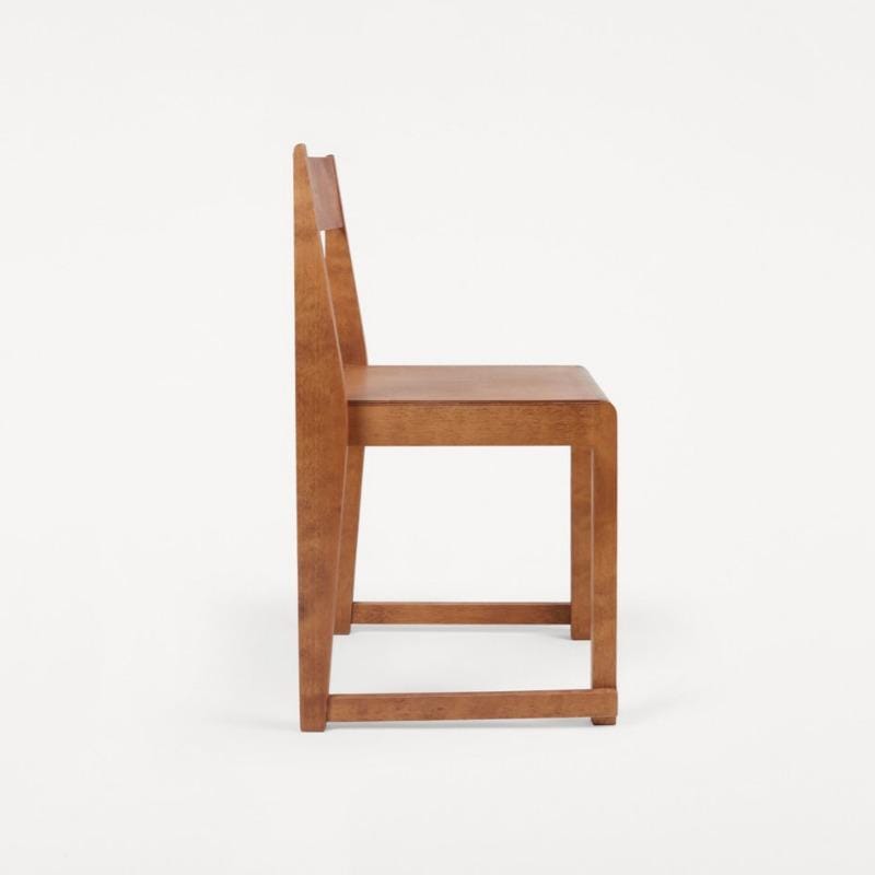 FRAMA - Chair 01 // Warm Brown Wood - Chair - DANSKmadeforrooms