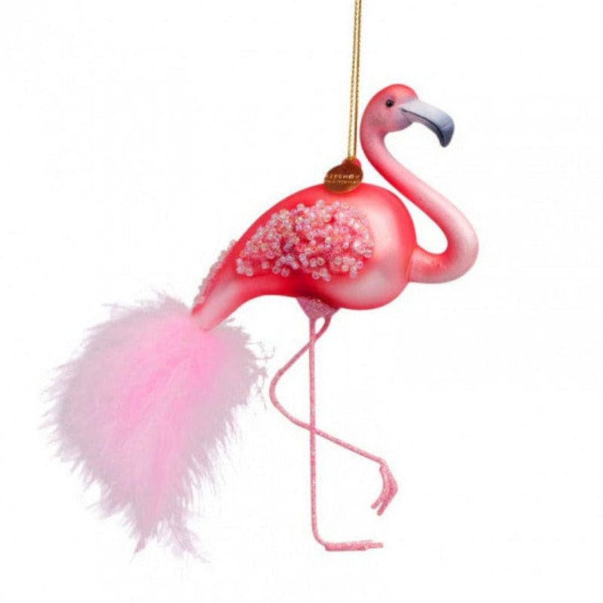 Vondels - Christmas Ornament // Flamingo - Ornaments - DANSKmadeforrooms