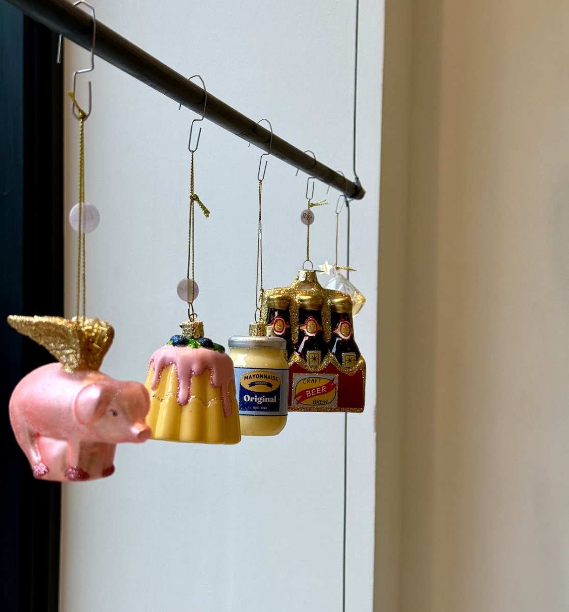 Vondels - Christmas Ornament // Pink Pig - Ornaments - DANSKmadeforrooms