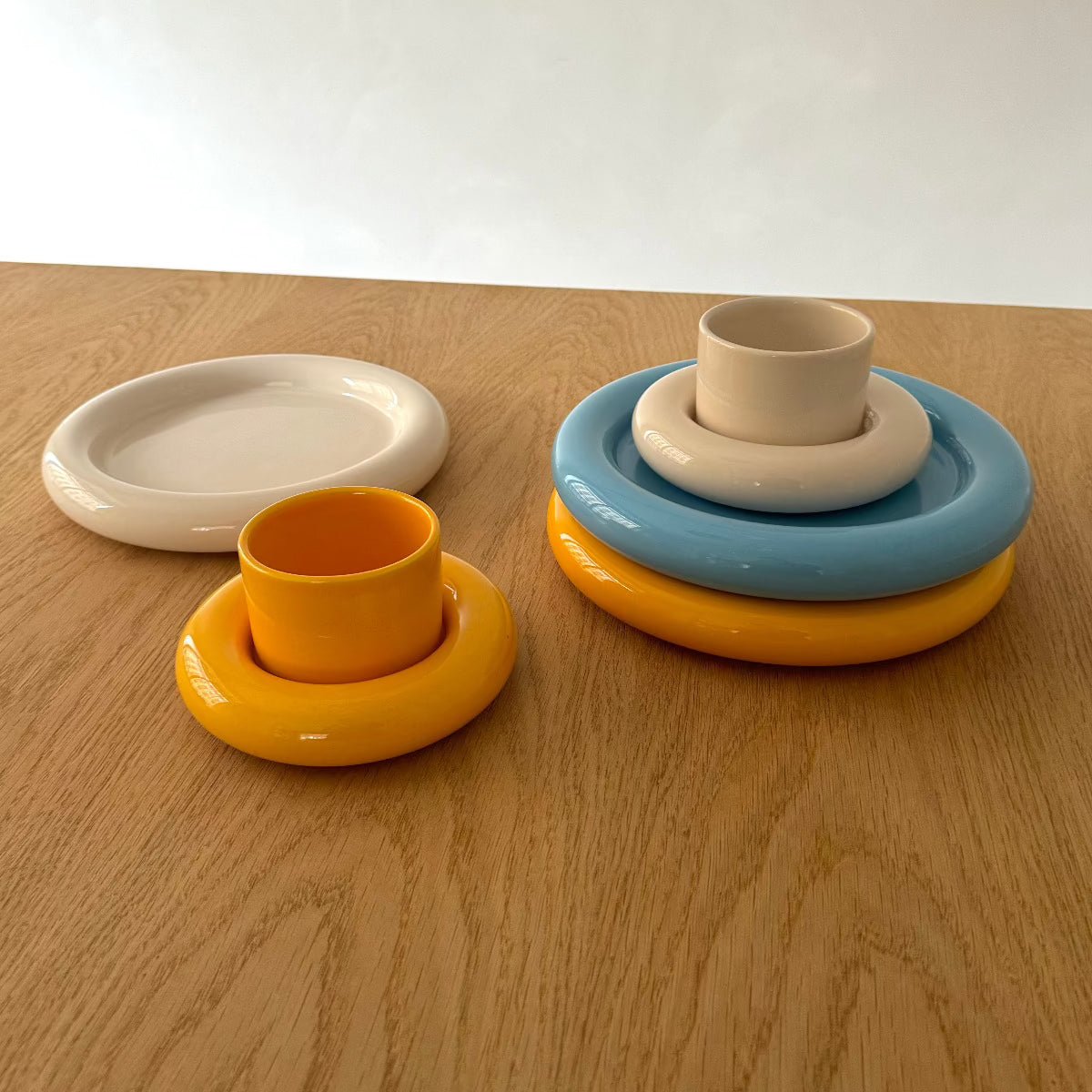 Chunky Tallerken // Lyseblå – DANSKmadeforrooms