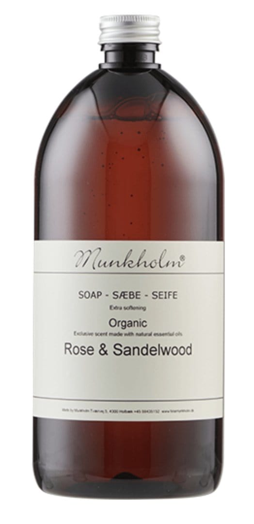Munkholm - Hand Soap // Rose & Sandelwood - Soap - DANSKmadeforrooms